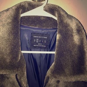UO Faux Fur Tan Jacket